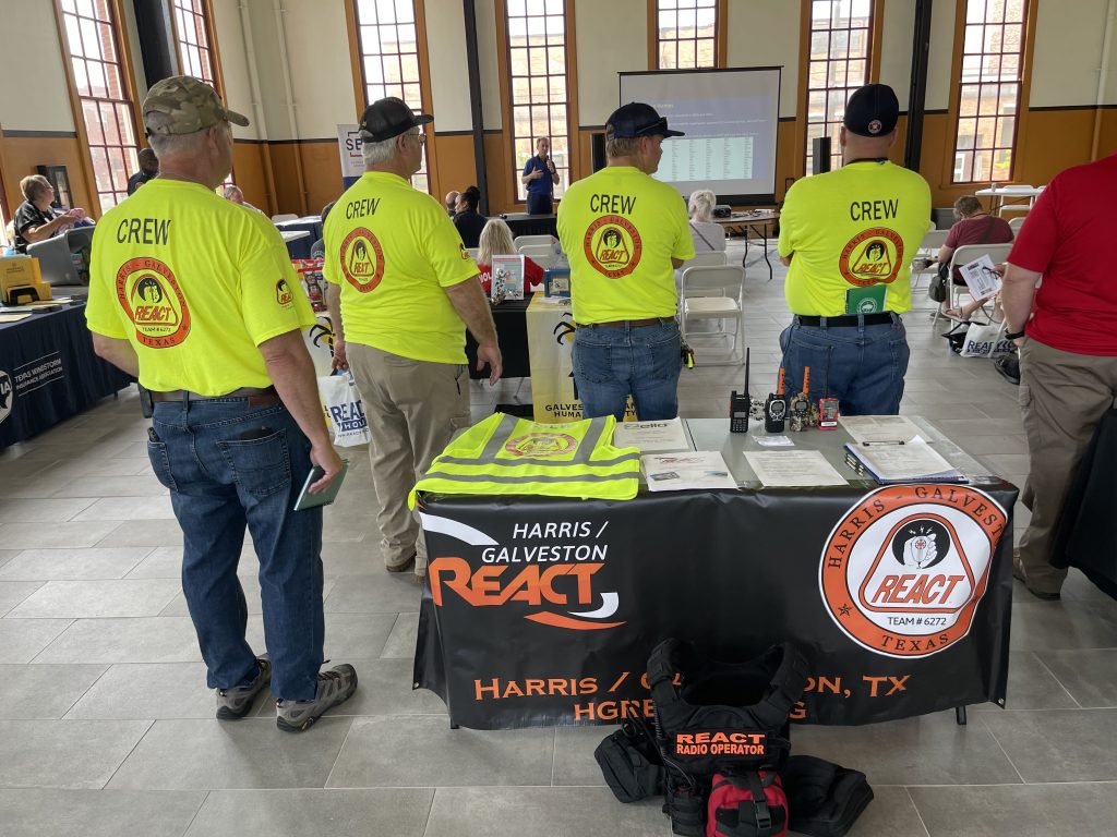 REACT & City of Galveston prepares for Hurricane Season